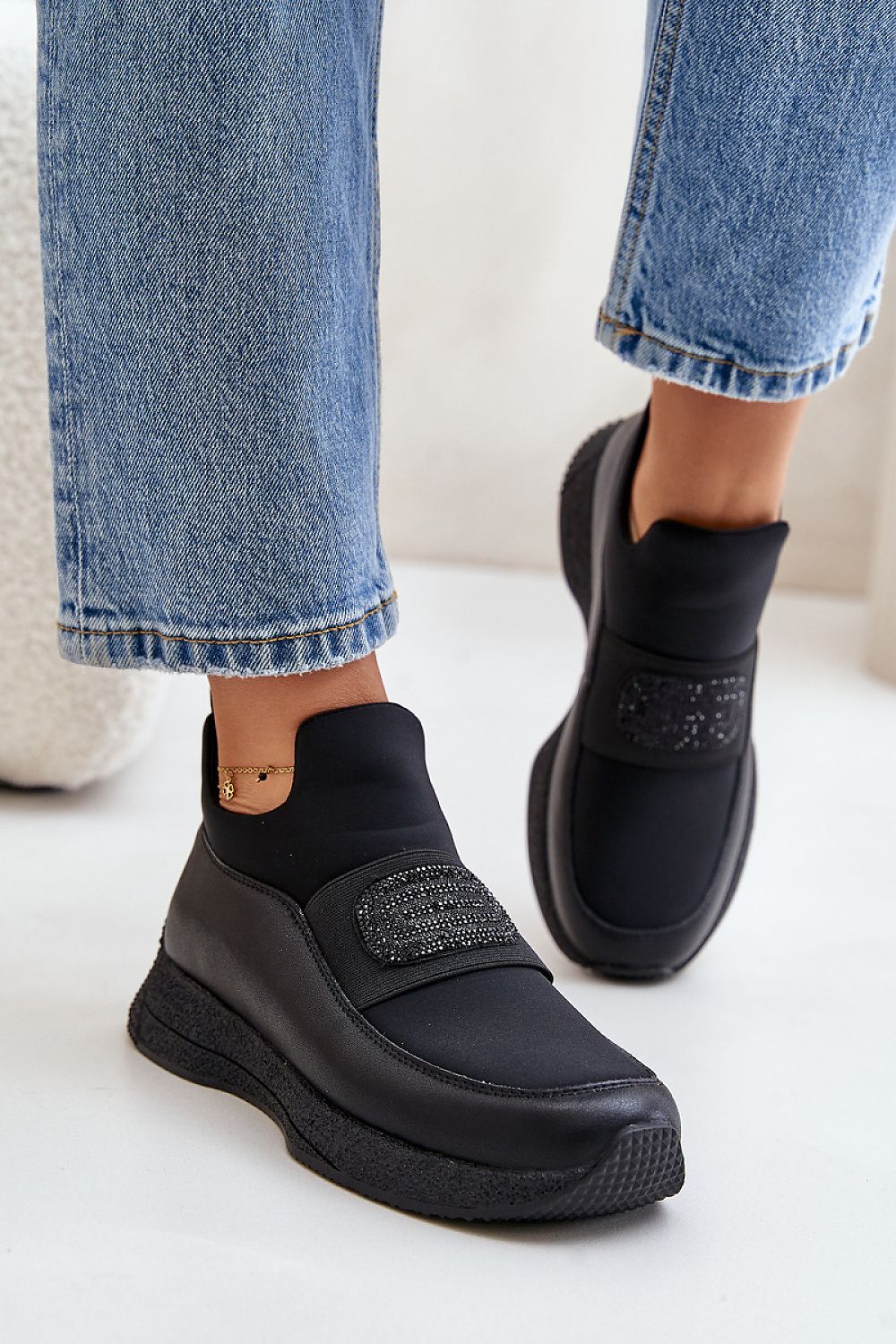 Unique Suede Platform Sneakers Step In Style