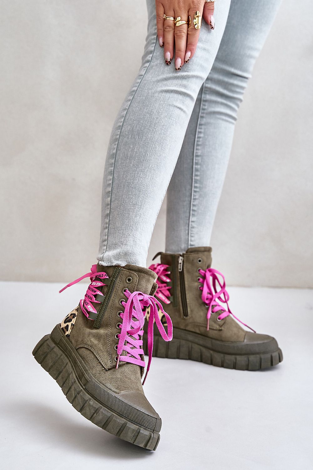 Eco-Suede Insulated Platform Boots Step in Style