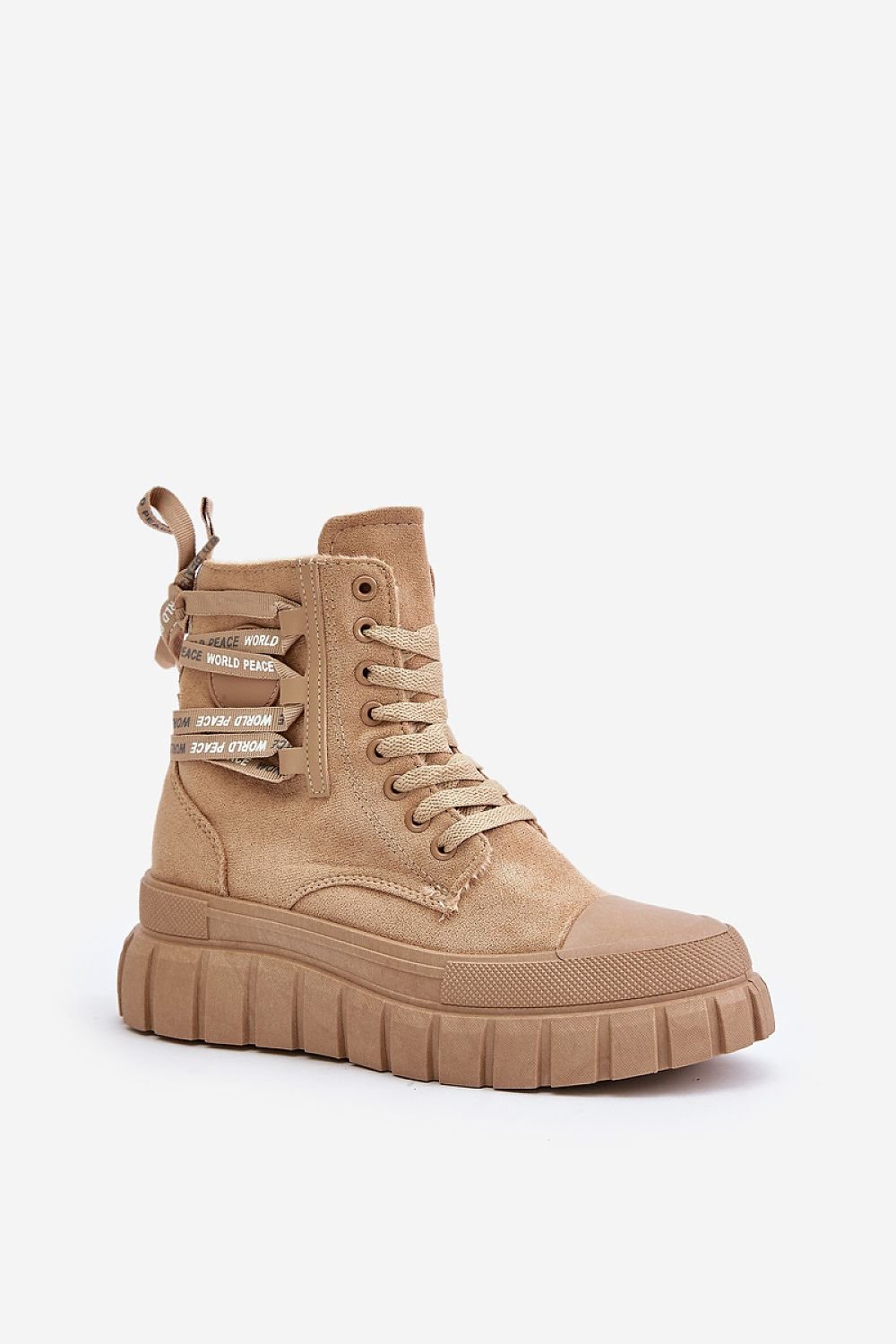 Eco-Suede Insulated Platform Boots Step in Style