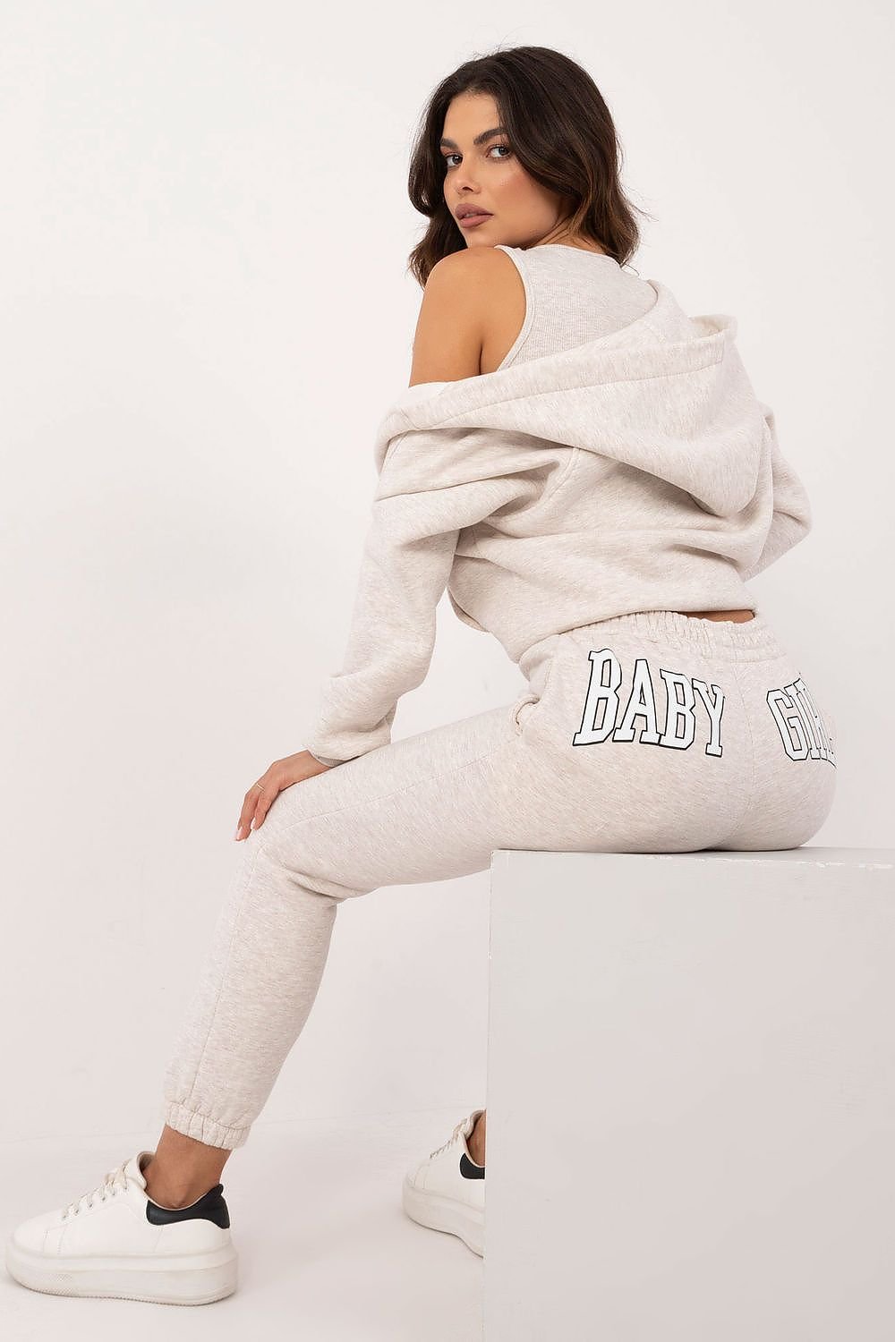 Comfortable Casual Women's Sweatshirt Set