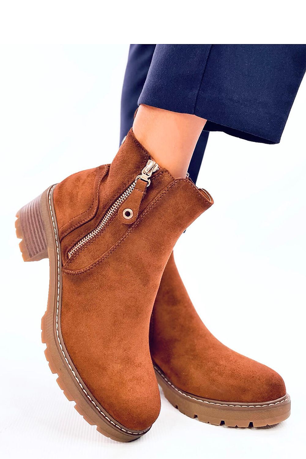 Comfortable Classic Heel Booties Inello