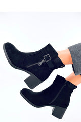 Comfortable Suede Heel Boots Inello