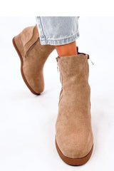 Stylish Zipper Eco-Suede Women's Boots Inello