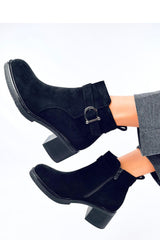 Stylish Suede Heel Boots Inello