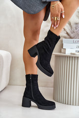 Stylish Heel Boots Step In Style