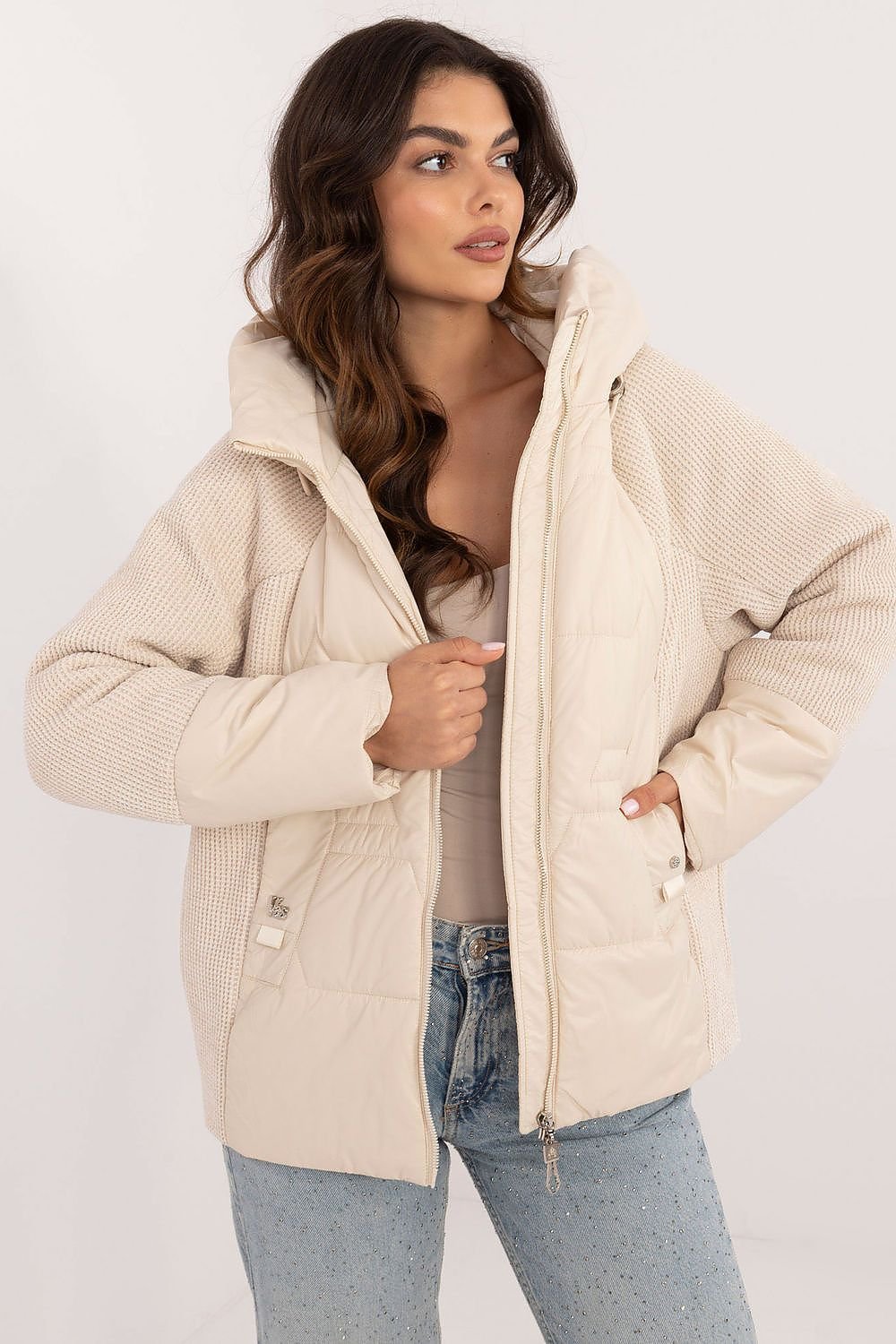 Stylish Casual Jacket With Hood MBM