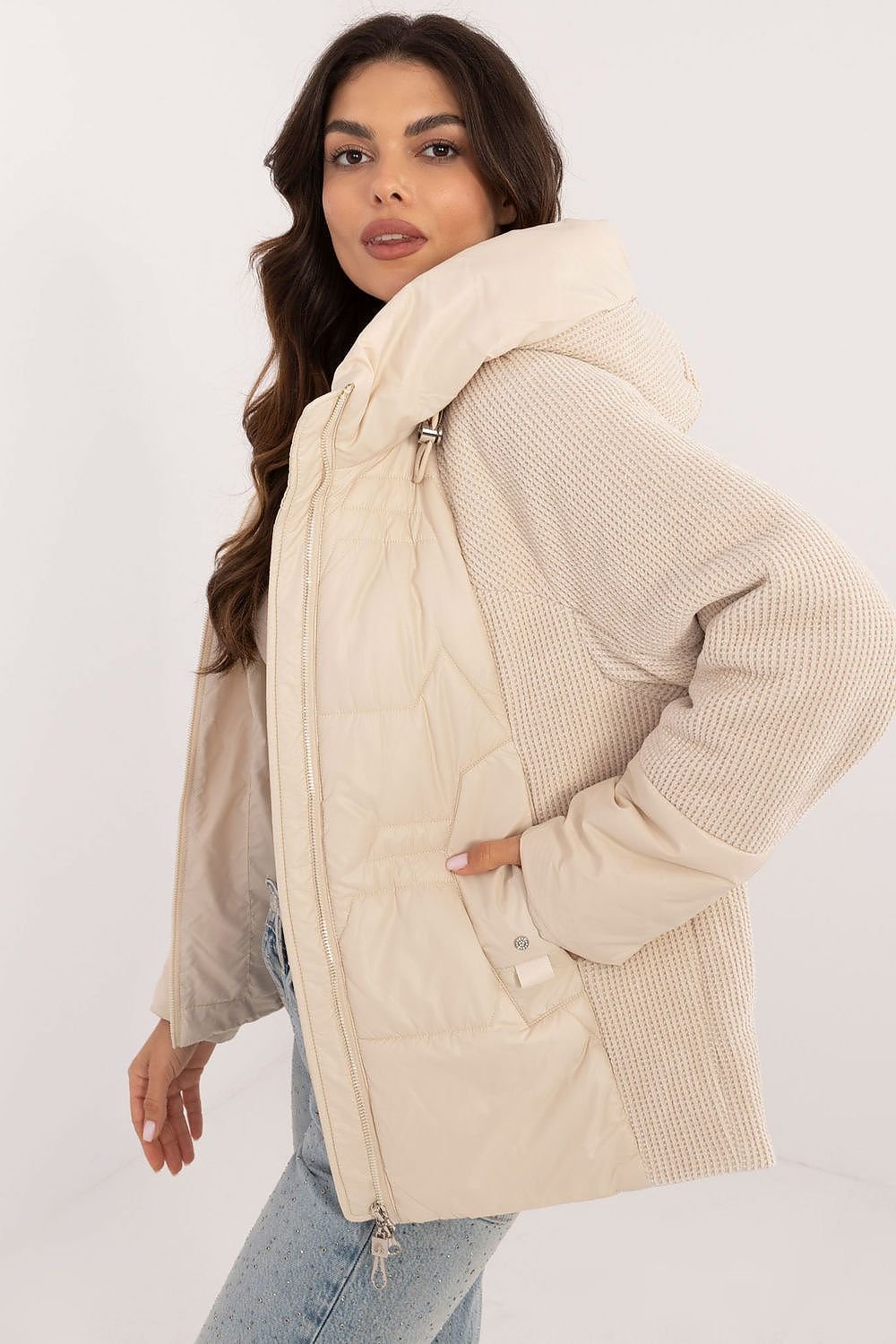 Stylish Casual Jacket With Hood MBM