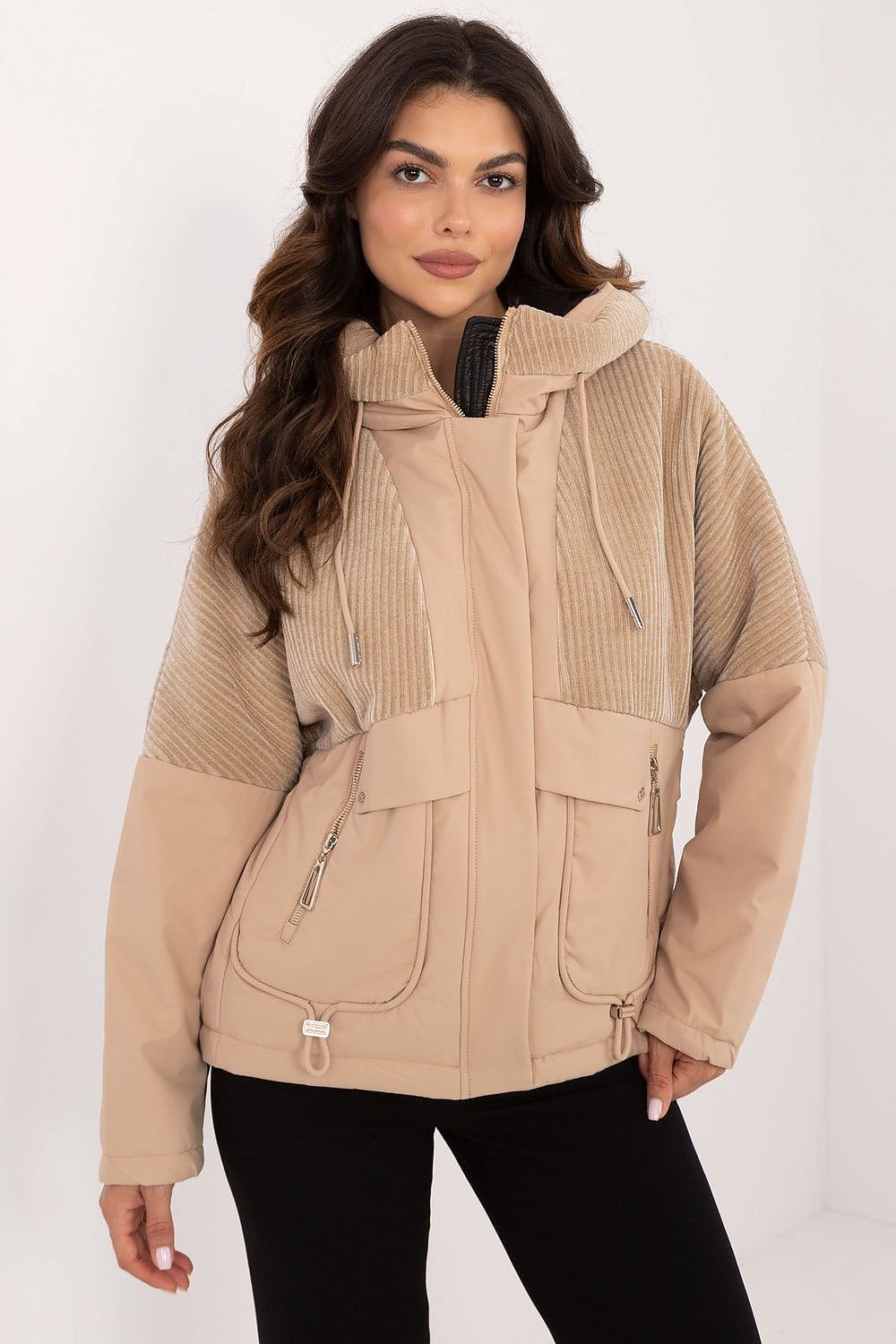 Casual Quilted Hooded Jacket MBM