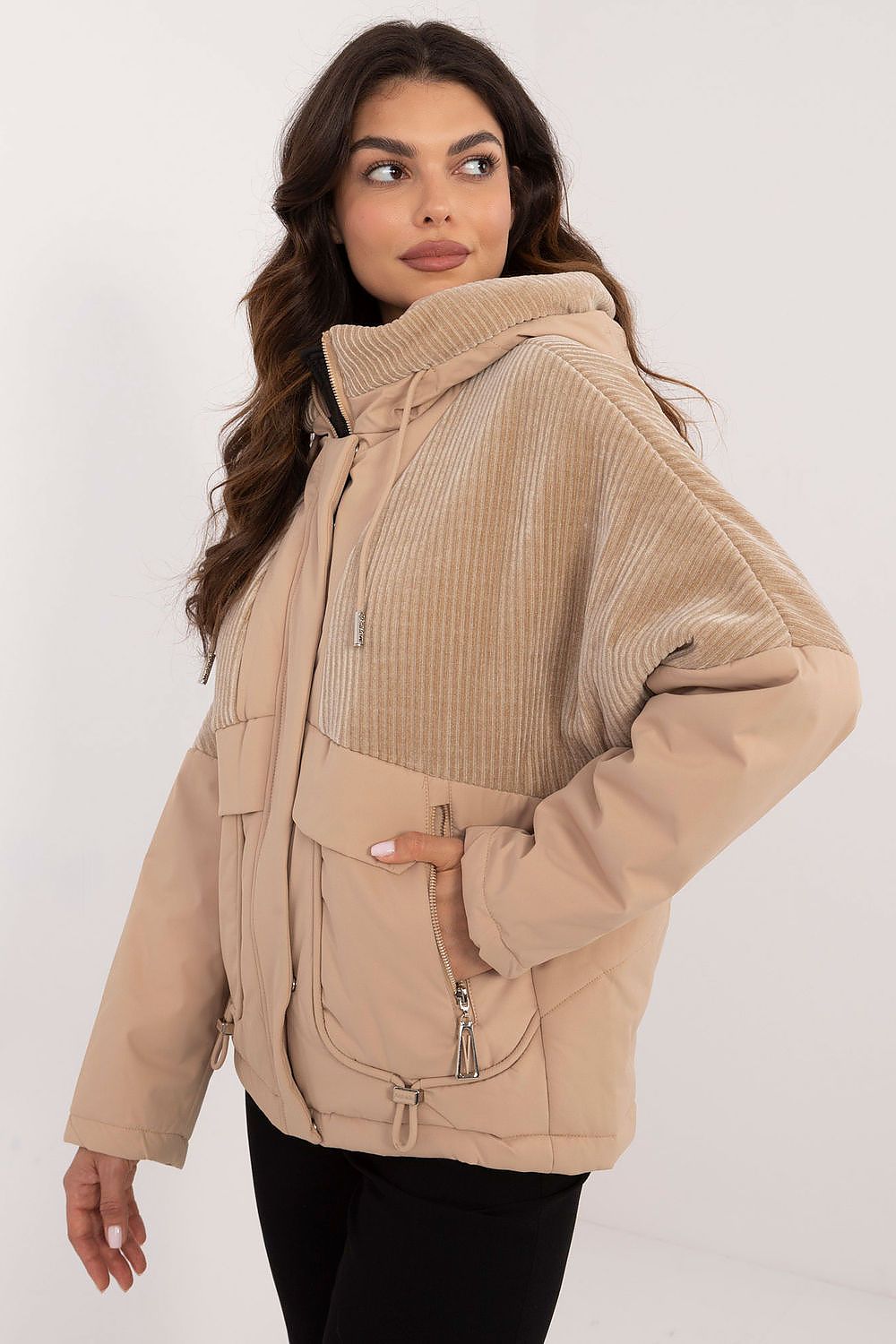 Casual Quilted Hooded Jacket MBM