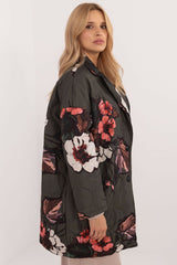 Floral Print Transitional Jacket Italy Moda