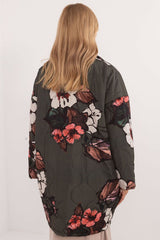 Floral Print Transitional Jacket Italy Moda