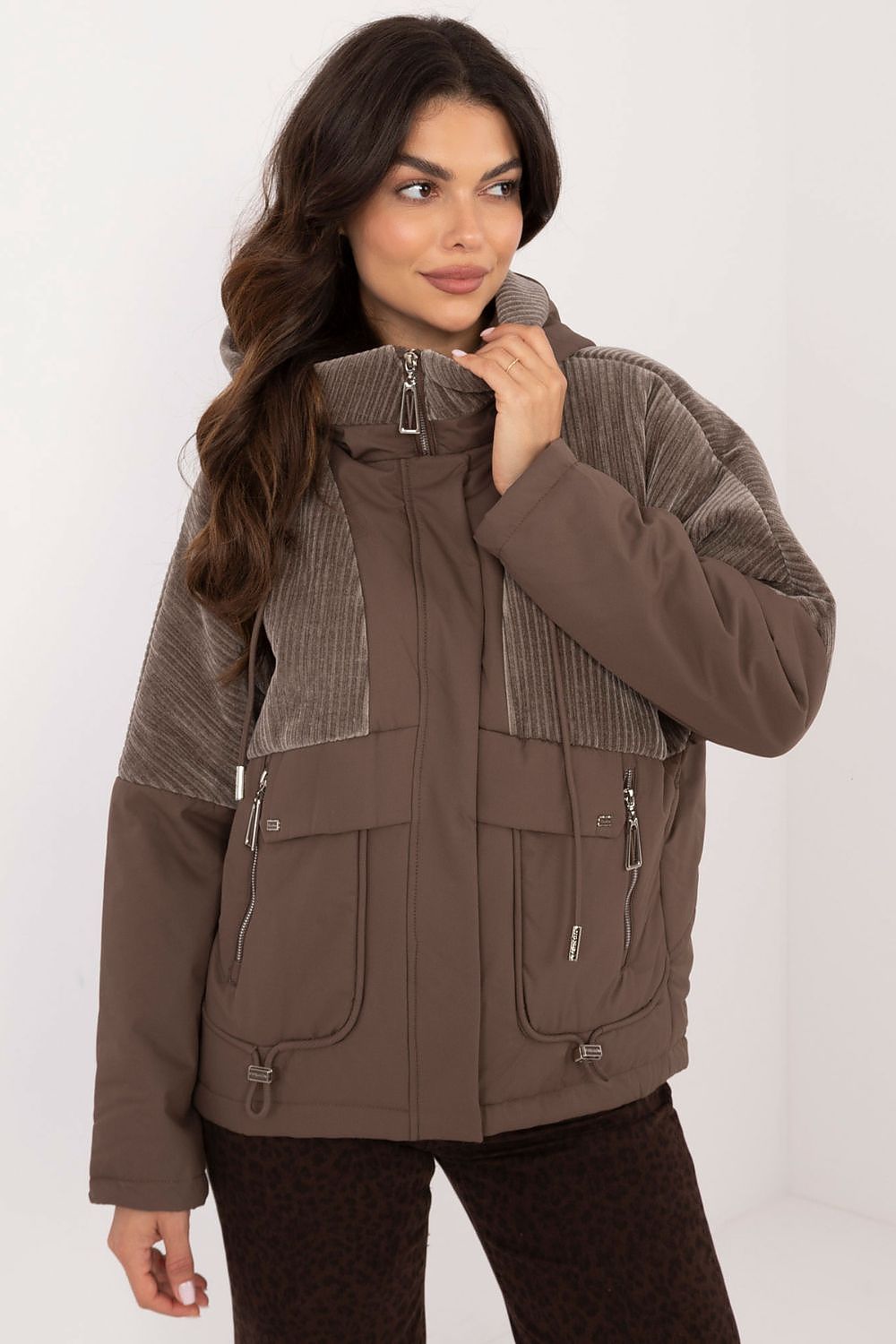 Casual Quilted Hooded Jacket MBM