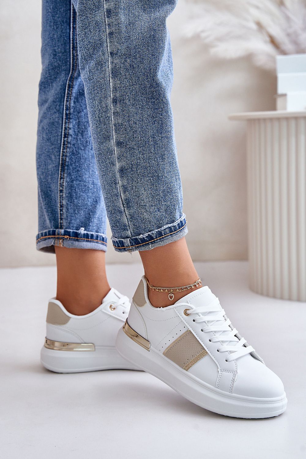 Fashionable Platform Sneakers Step In Style