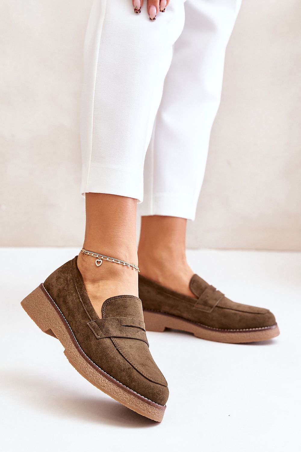 Stylish Eco-Suede Women’s Moccasins Step In Style