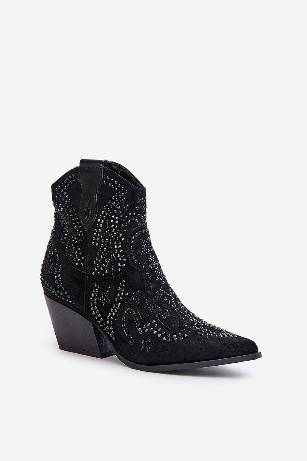 Unique Cowboy-Style Heel Boots Step in Style