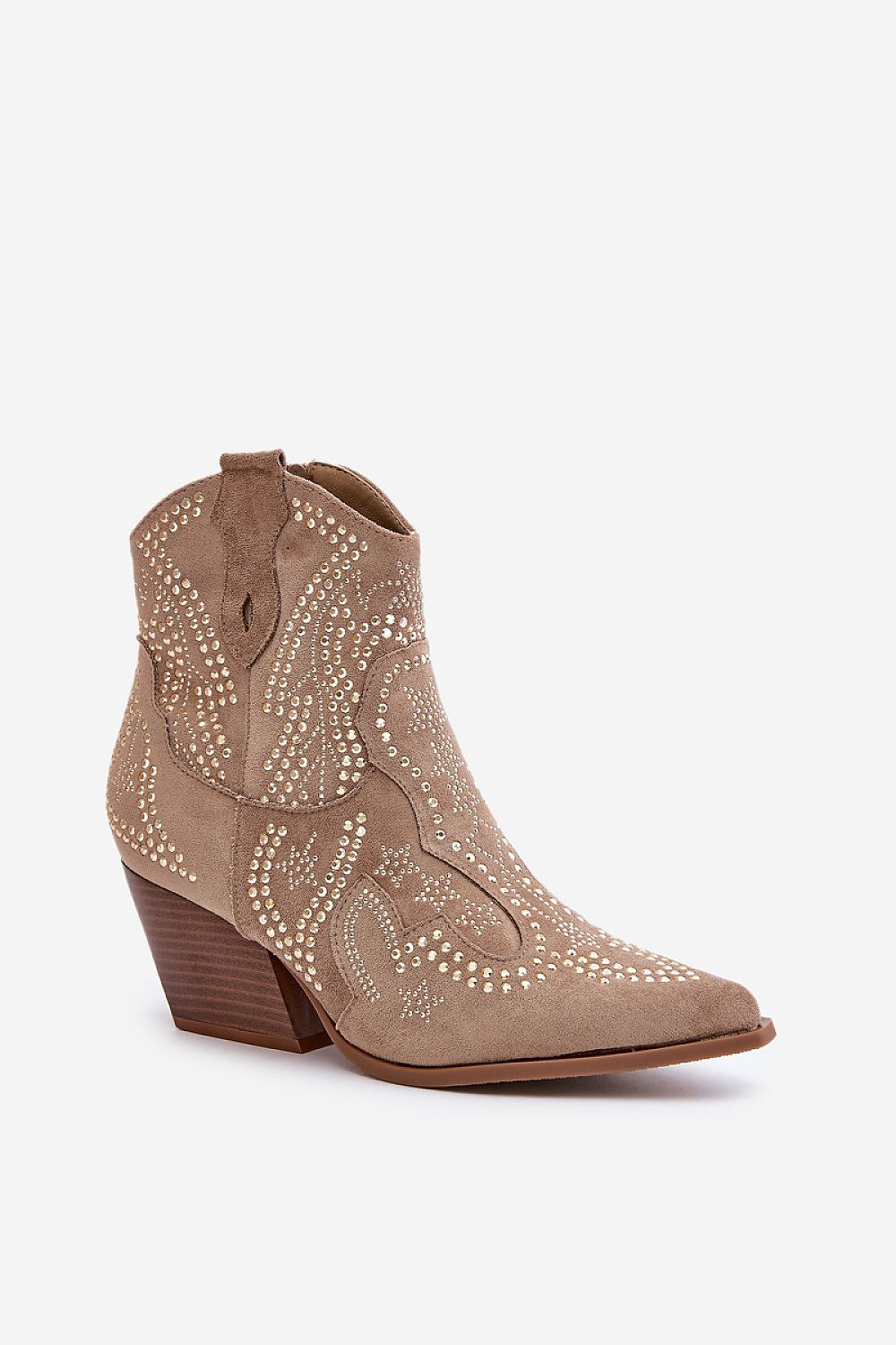 Unique Cowboy-Style Heel Boots Step in Style