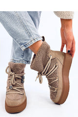 Cozy Platform Snow Boots Inello