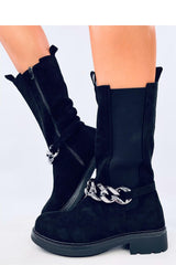 Stylish Suede Thigh-High Boots Inello