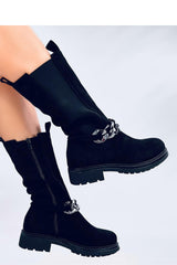 Stylish Suede Thigh-High Boots Inello