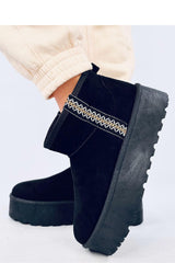 Warm Aztec Pattern Snow Boots Emus