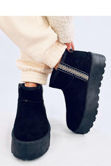 Warm Aztec Pattern Snow Boots Emus