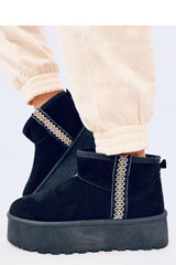 Warm Aztec Pattern Snow Boots Emus