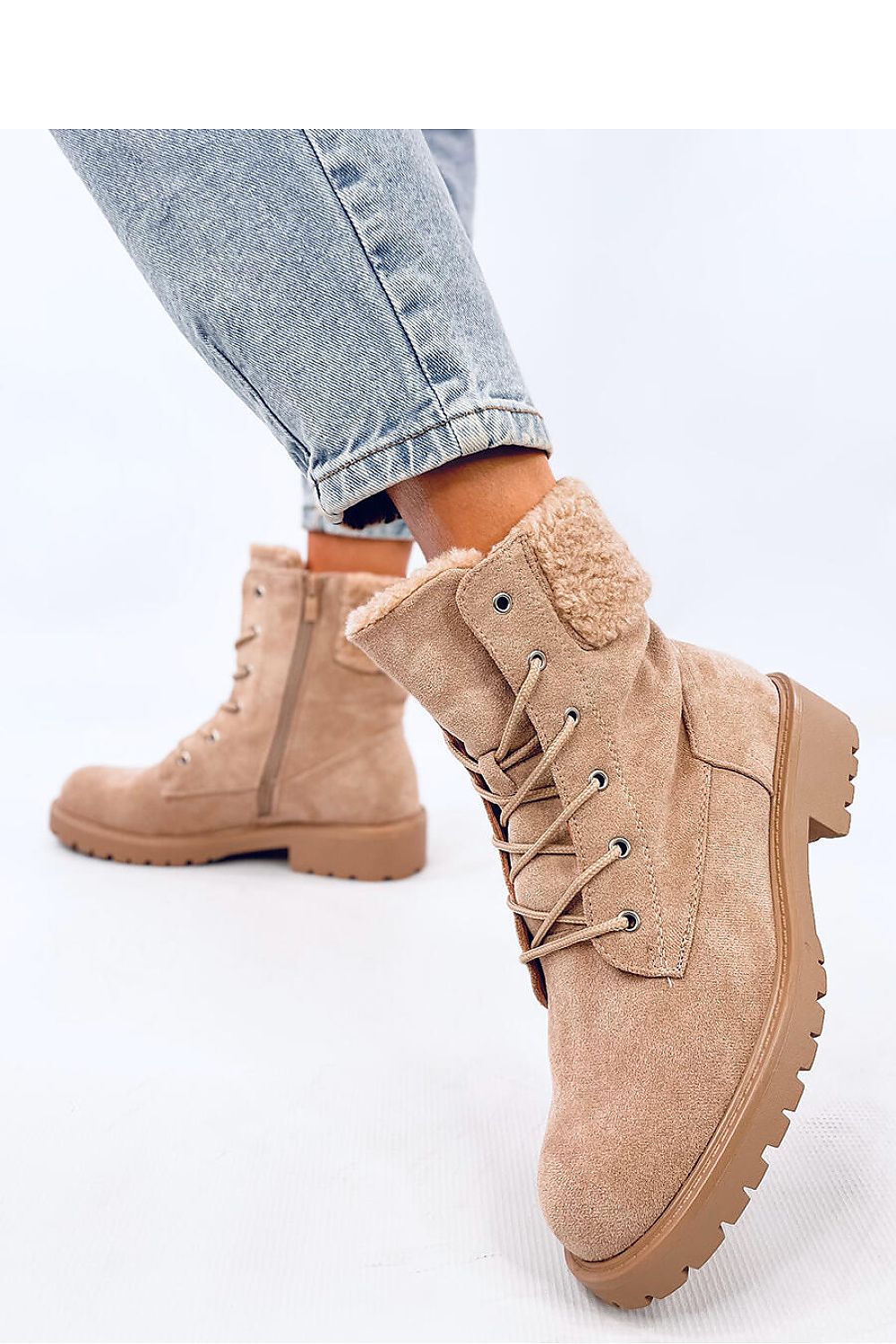 Charming Lace-Up Women's Boots Inello