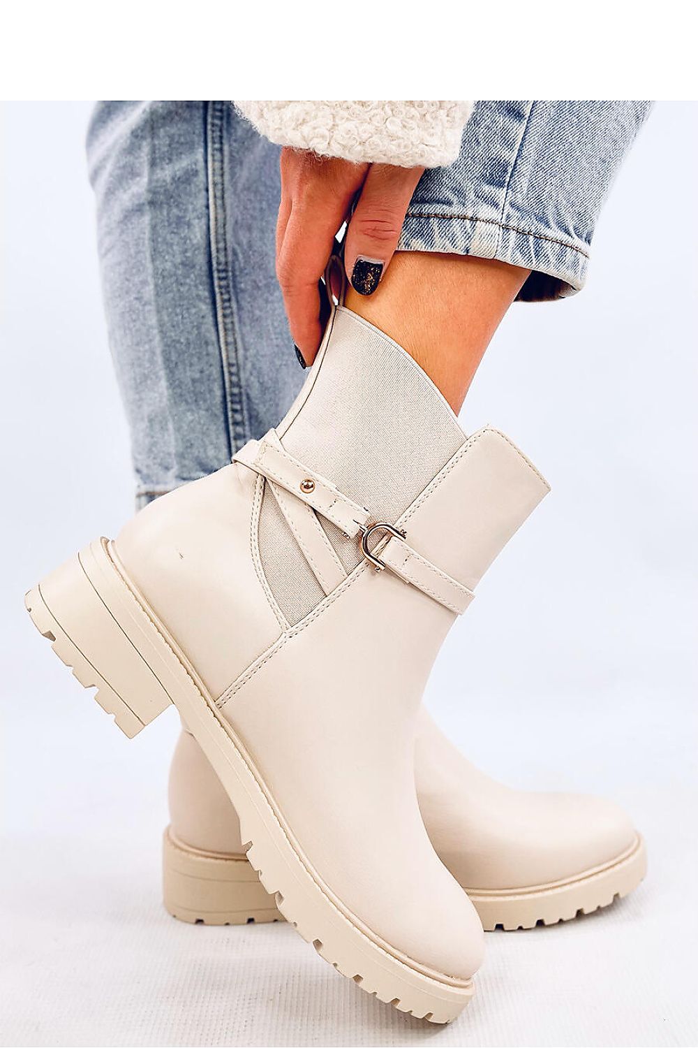 Classic Leather Slingback Boots Inello