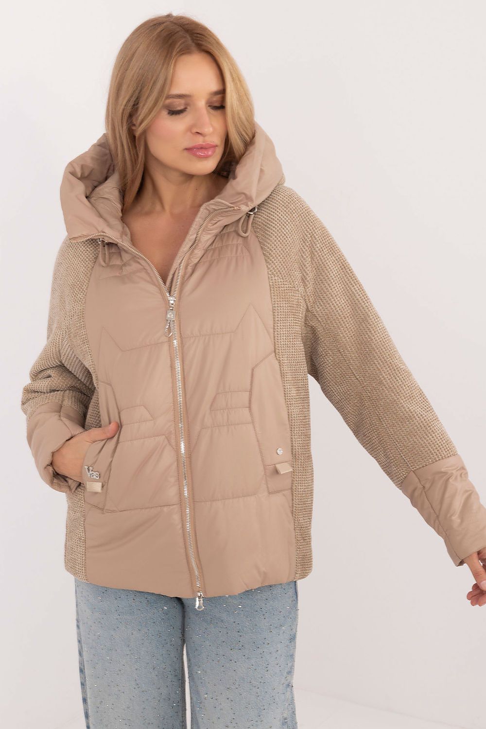 Stylish Casual Jacket With Hood MBM