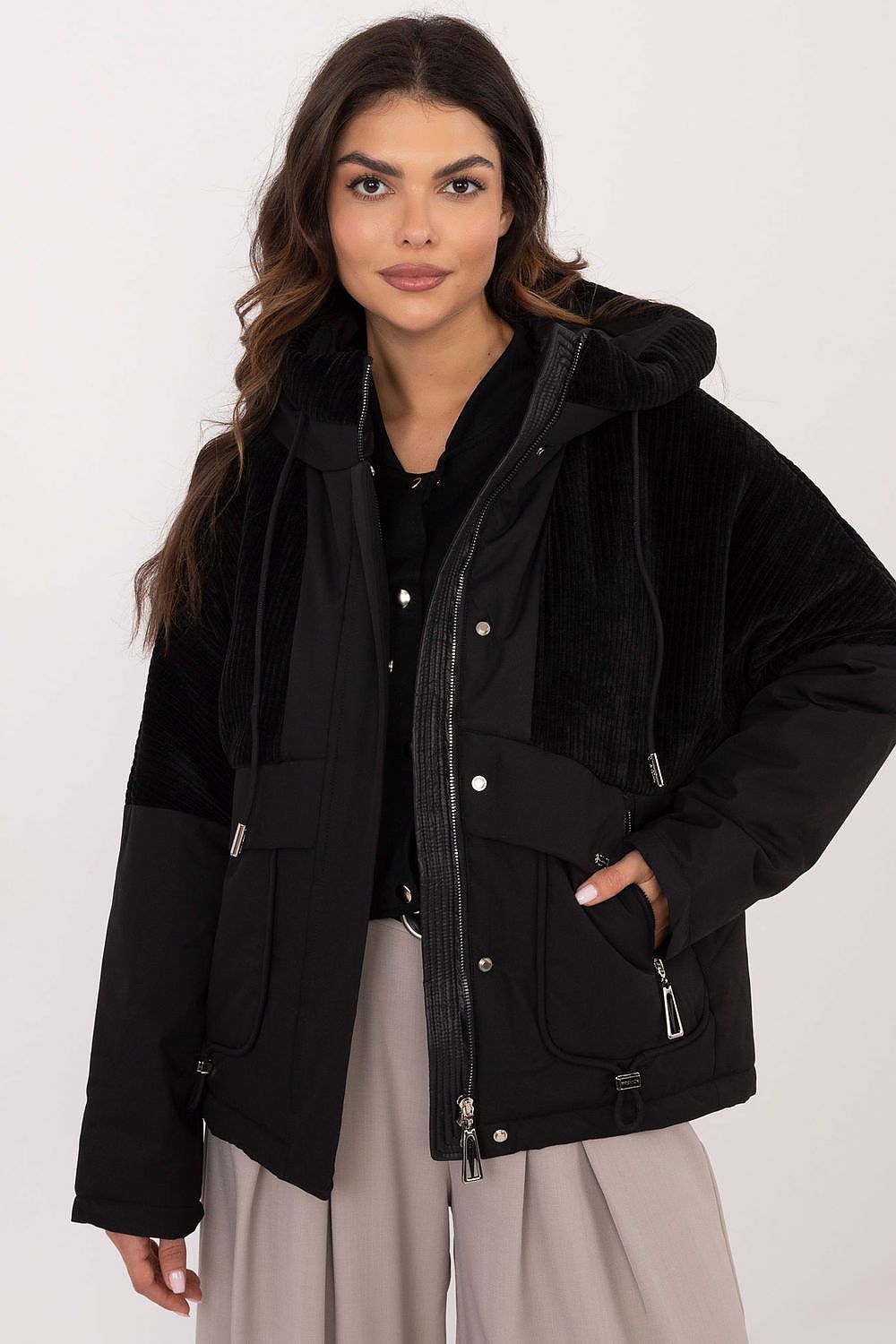 Casual Quilted Hooded Jacket MBM