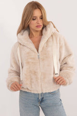 Soft Casual Fur Jacket Factory Price