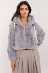 Soft Casual Fur Jacket Factory Price