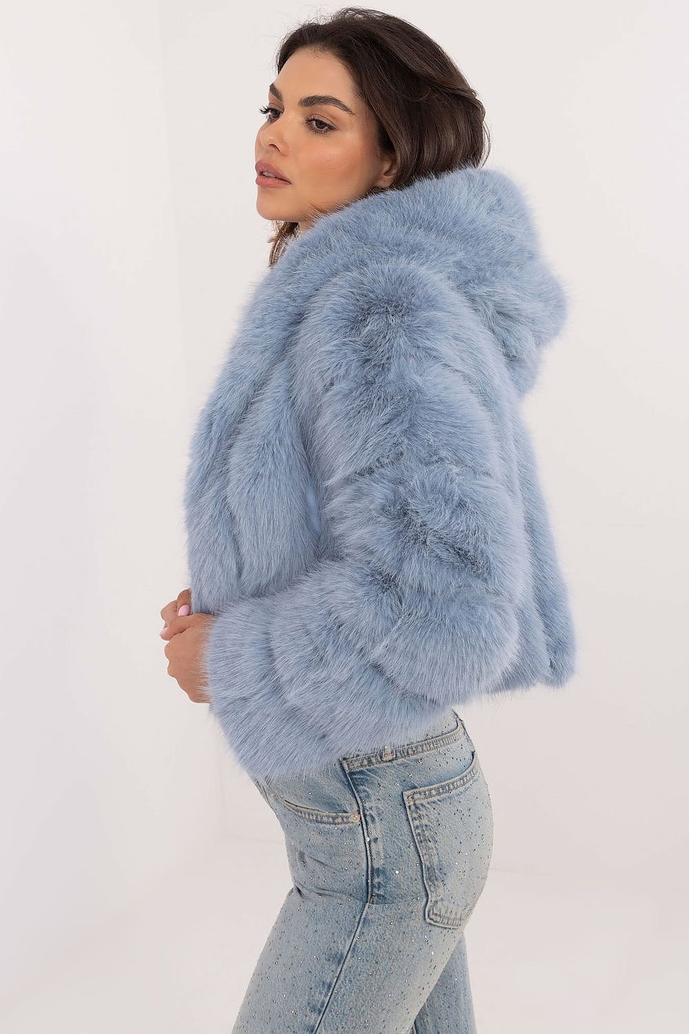 Elegant Transitional Fur Jacket AT