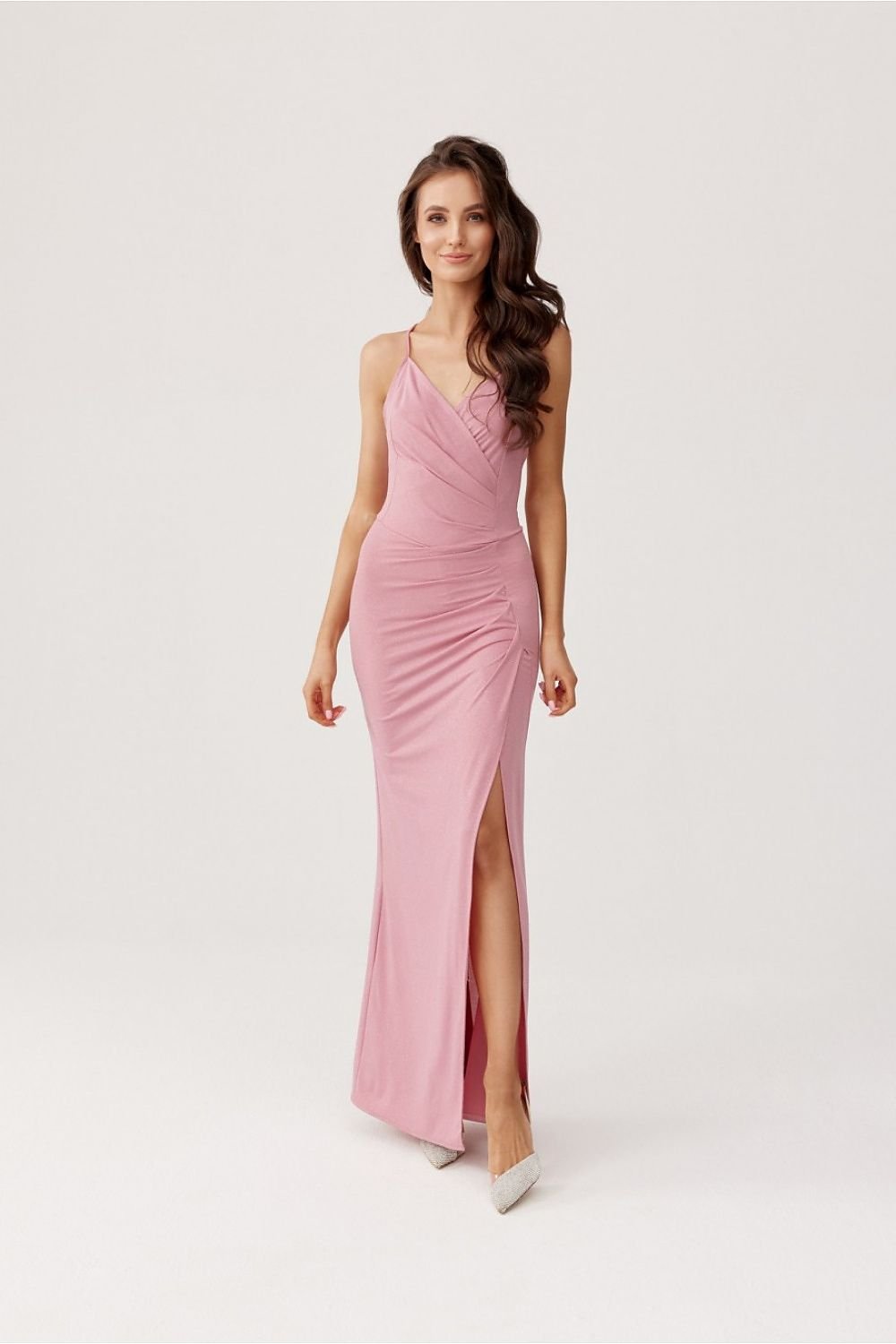 Stunning Strapless Open Back Maxi Dress Roco Fashion