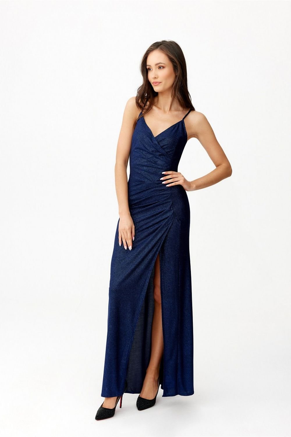 Stunning Strapless Open Back Maxi Dress Roco Fashion