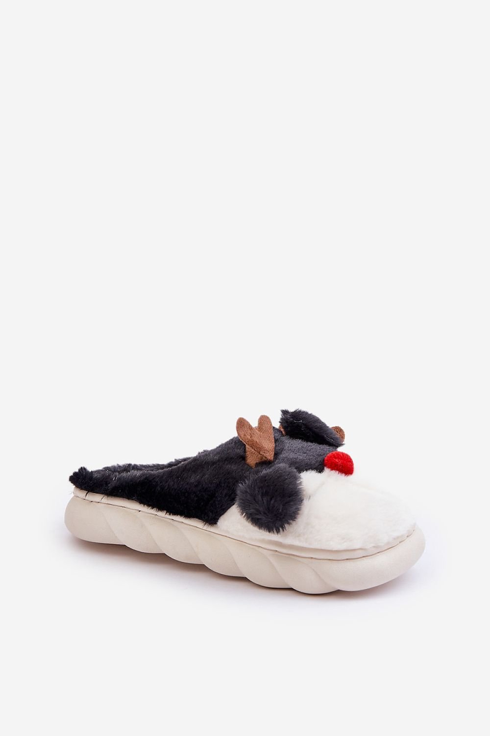 Furry Festive Slippers Step In Style