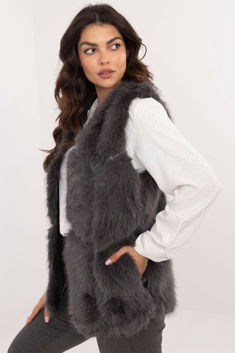 Stylish Polyester Gilet AT