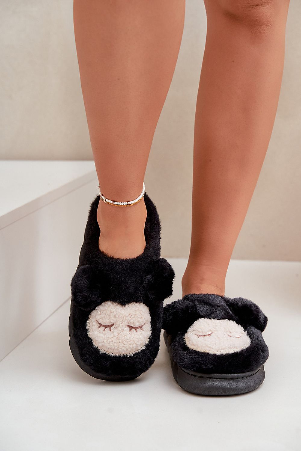 Adorable Fur Slippers Step In Style