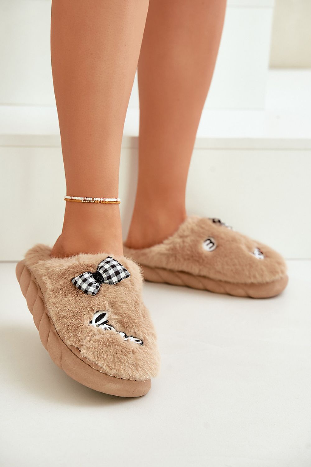 Charming Cozy Fur Slippers Step In Style