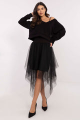 Chic Tulle Midi Dress And Blouse Italy Moda