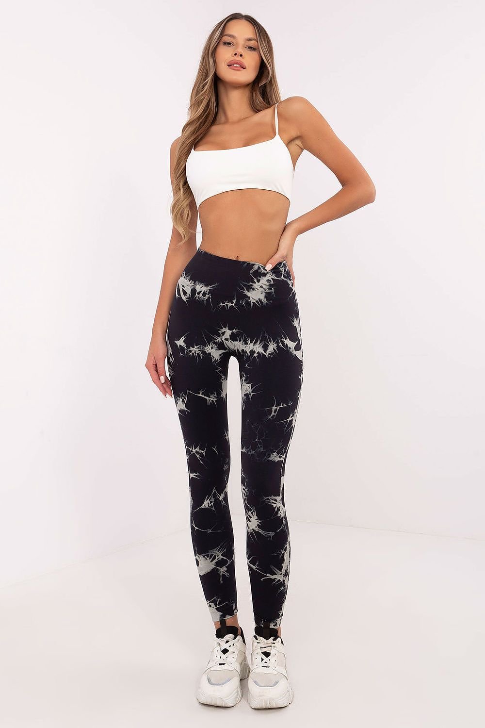 Stylish High-Waisted Long Leggings Unique