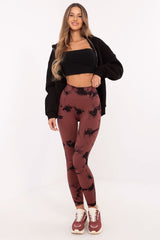 Stylish High-Waisted Long Leggings Unique