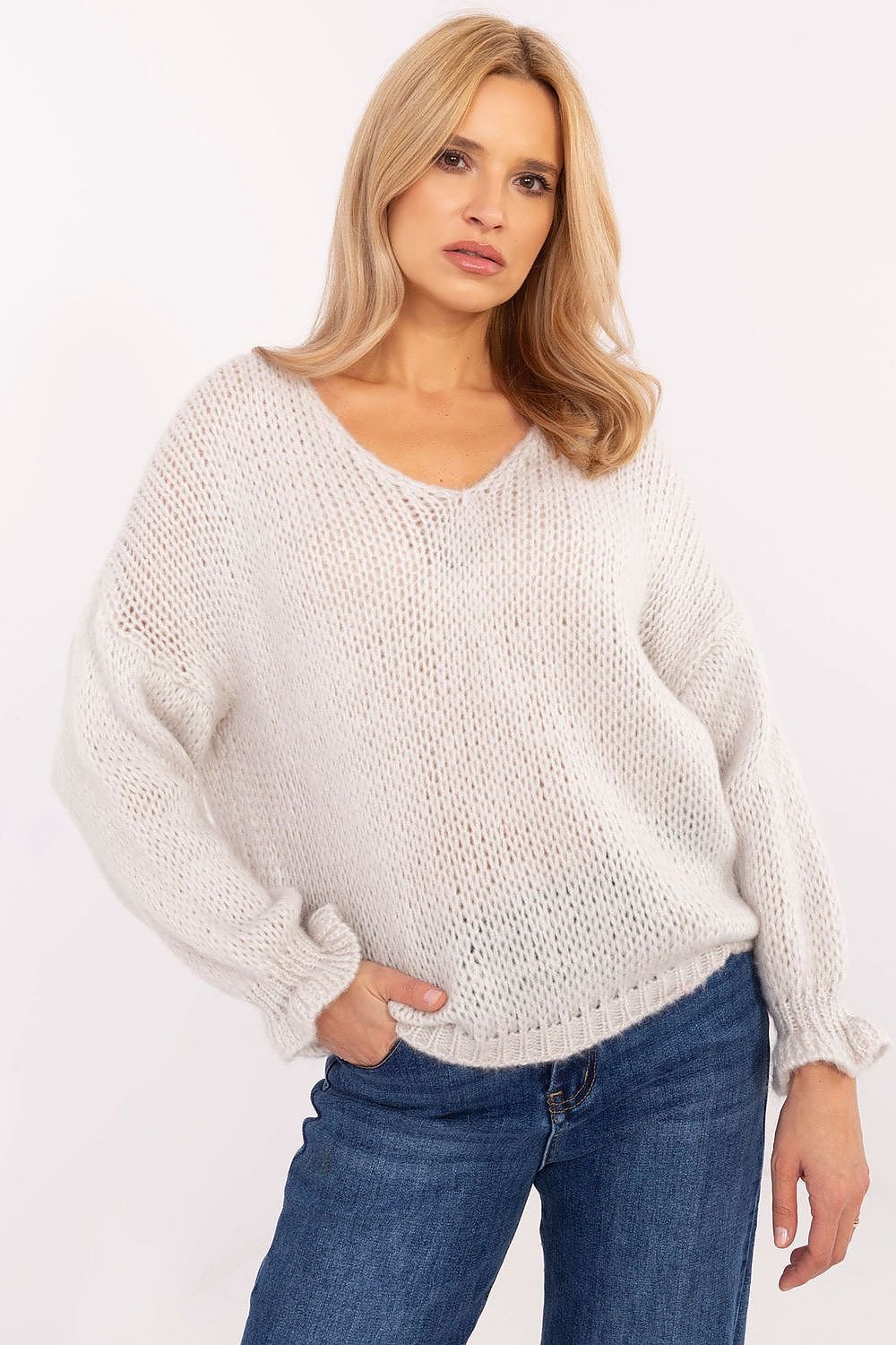 Stylish Casual Women's Sweater Italy Moda