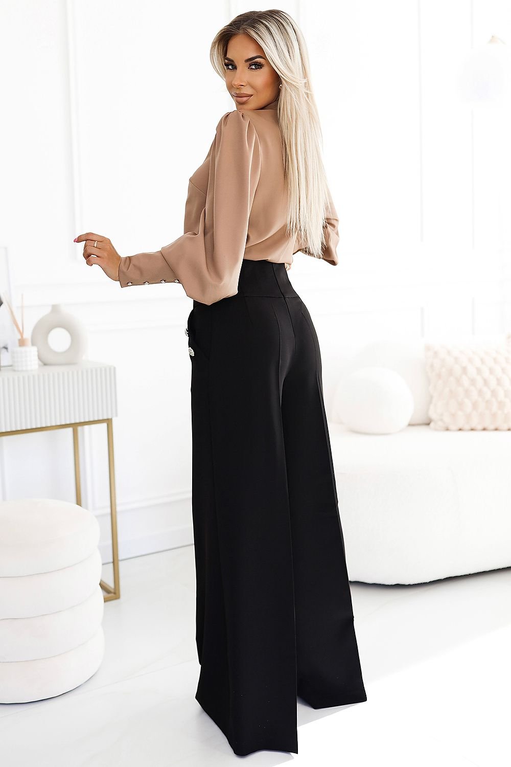 Elegant Wide-Leg Pants Numoco