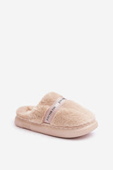 Cozy Furry Slippers Elegant Home Footwear