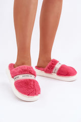 Cozy Furry Slippers Elegant Home Footwear