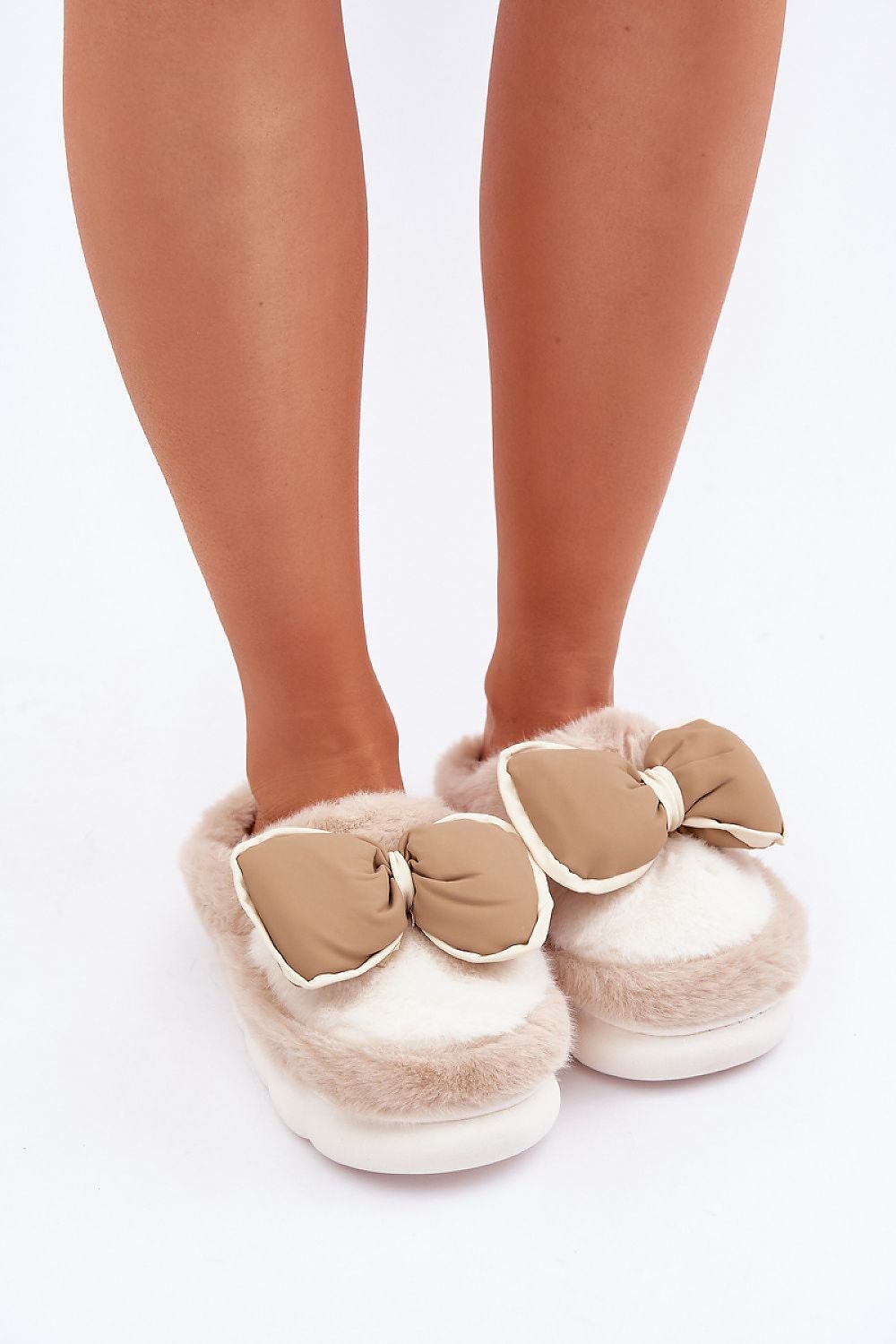 Cozy Fur Covered Toe Slippers Step In Style