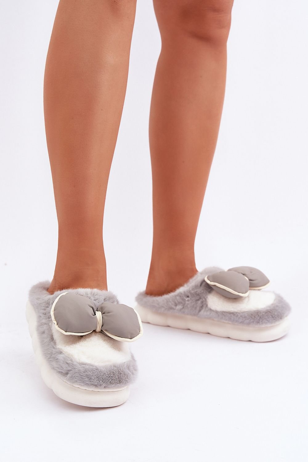 Cozy Fur Covered Toe Slippers Step In Style