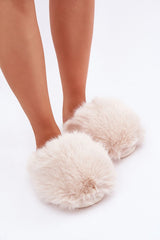 Fluffy Warm Slippers Step In Style