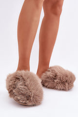 Fluffy Warm Slippers Step In Style